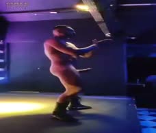 Stripper On Stage