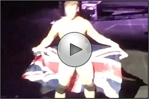 Naked male stripper from the Dreamboys